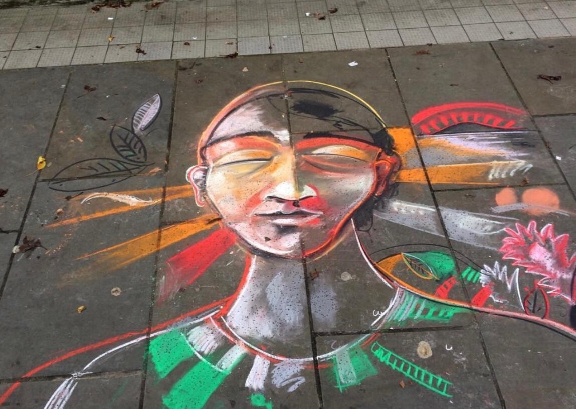 Street Chalking