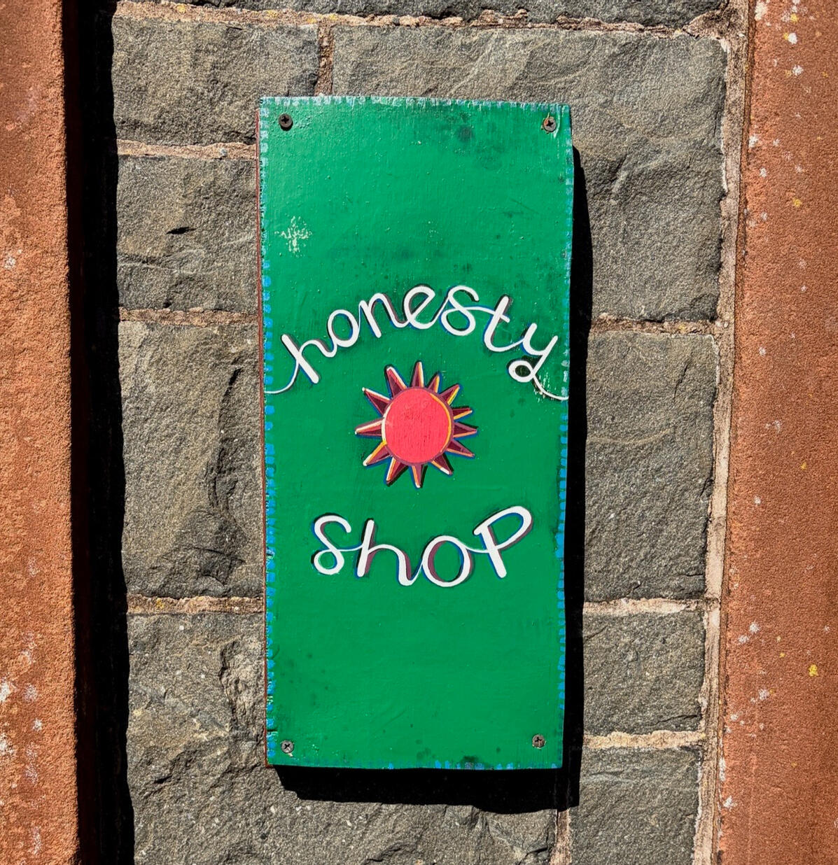 Honesty Shop Sign