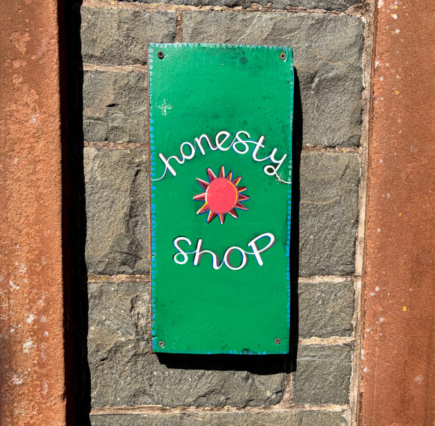 Honesty Shop Sign