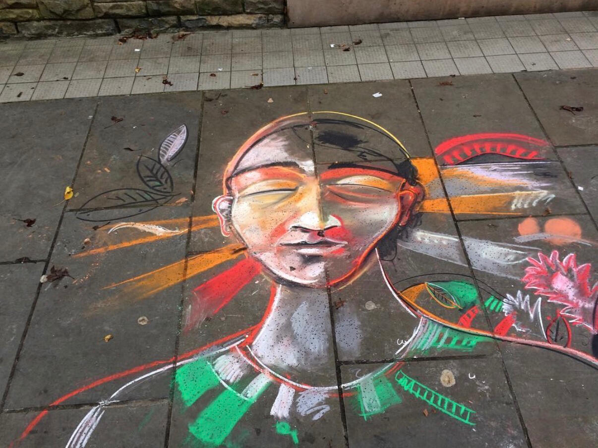 Street Chalking