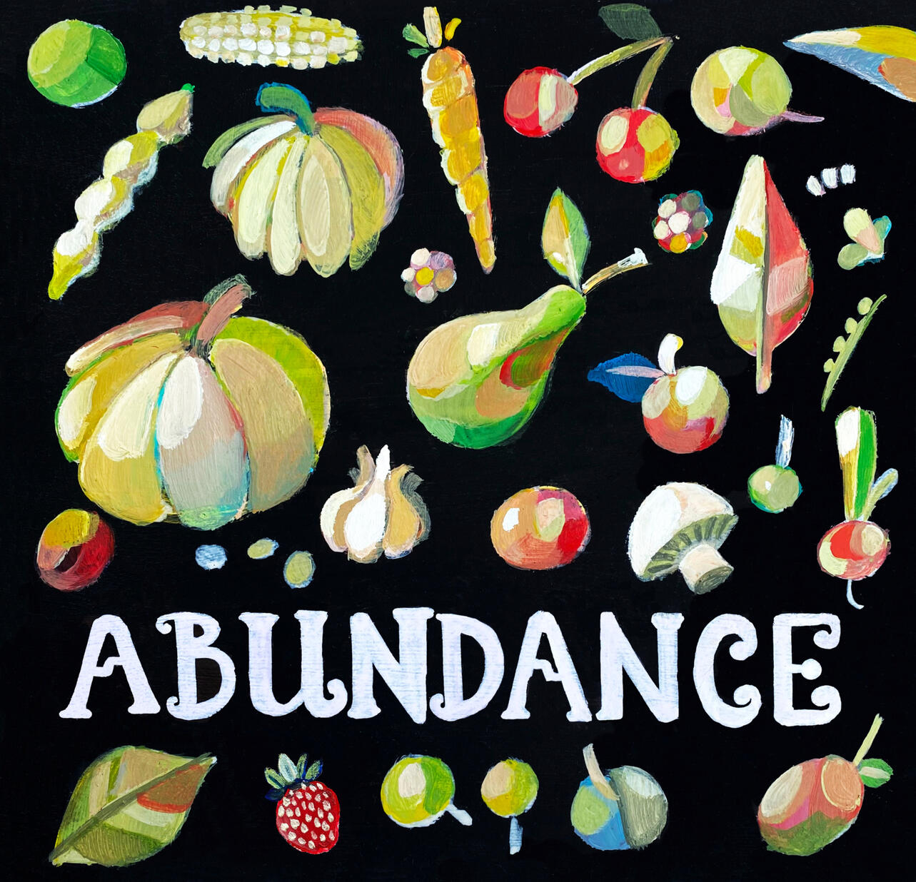 Abundance Greeting Card Design